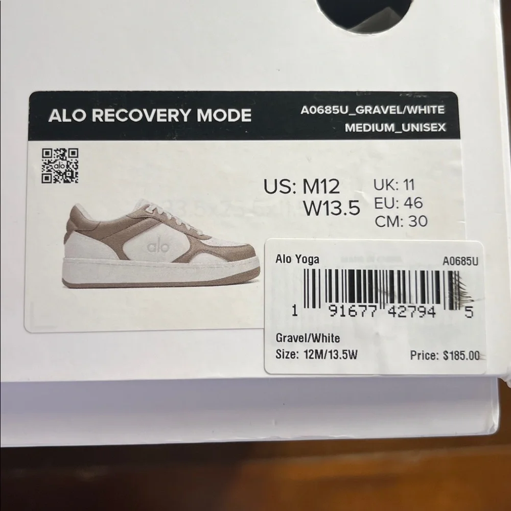 ALO Recovery Mode Sneaker Mens size 12
Women’s 13.5 unisex - Picture 6 of 9